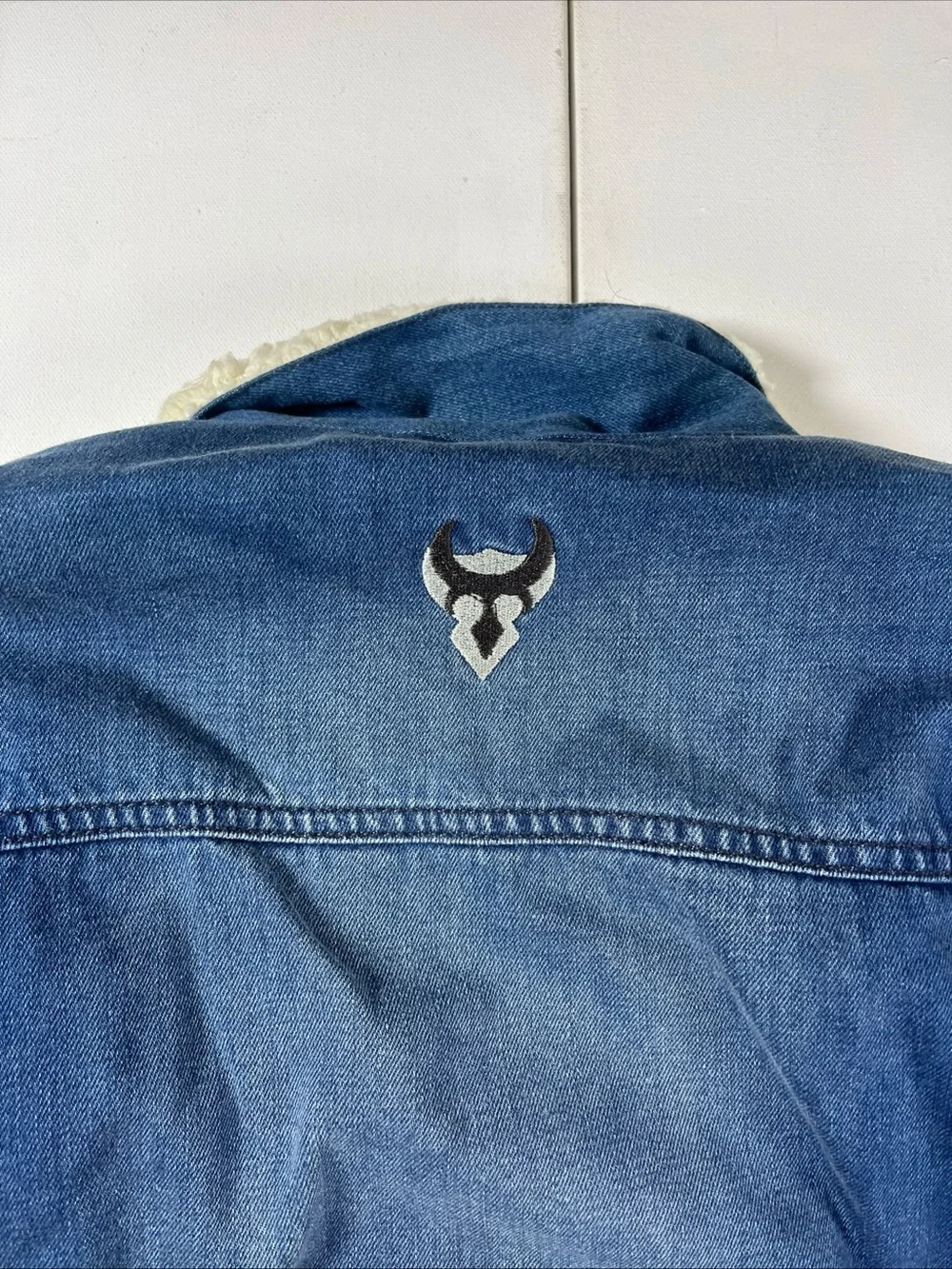 Bull-It Covec Womens Denim Tracker SR6 Jacket Sherpa Collar Padded Size XXL